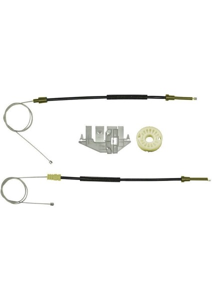 406 Cam Kriko Teli Ön-Arka Sağ Set