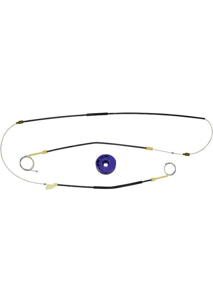 Golf Mk 3 (1H)1992 1998 Cam Kriko Tel Ön Sol Set(Tel+Makara)