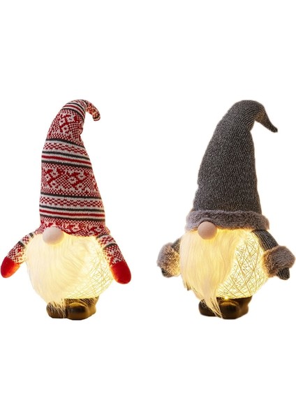 Noel Baba Gece Lambası (Gri Şapka) (Yurt Dışından)