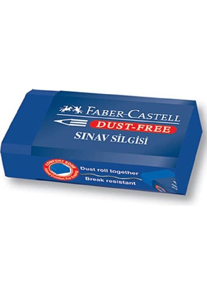 Orta Boy Sınav Silgisi Mavi Tekli