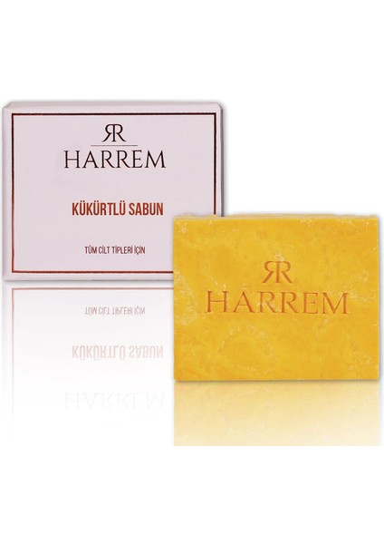 Kükürtlü Sabun Doğal Kükürt İçerikli 100 gr Cilt Temizliği İçin Etkili