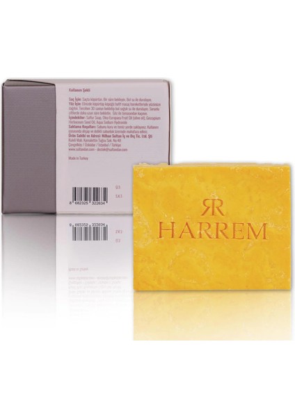 Kükürtlü Sabun Doğal Kükürt İçerikli 100 gr Cilt Temizliği İçin Etkili fiyatları