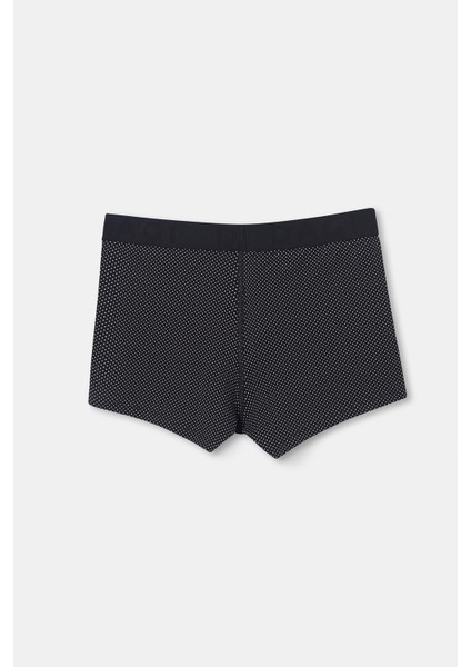 D-Men Siyah Boxer