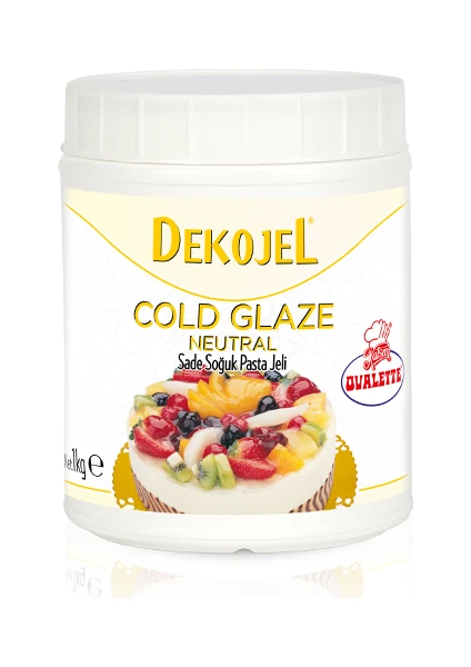 Ovalette Dekojel Sade Soğuk Pasta Jeli 1 kg