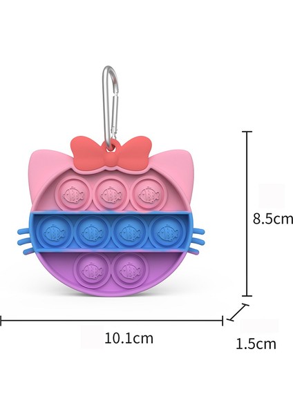 3 Adet Fidget Oyuncak Pop Bubble Fidget Duyusal Oyuncak(Yurt Dışından)