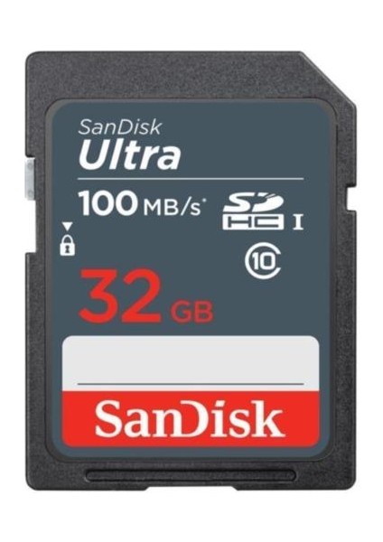 Ultra 32GB 100mb/s SDHC Hafıza Kartı