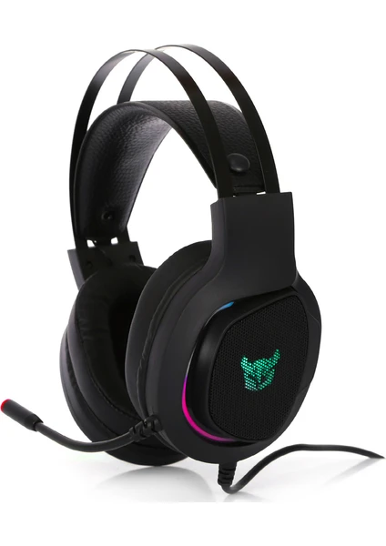 Rgh-01 Tyto Siyah USB 7.1 Surround Rgb Gaming Mikrofonlu Oyuncu Kulaklığı