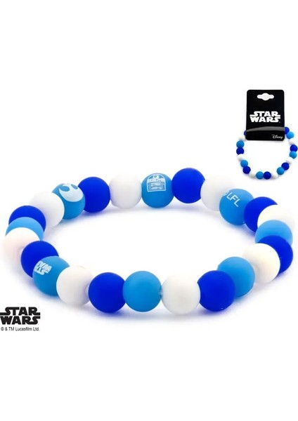 Body Vibe Star Wars R2-D2 Silikon Bileklik