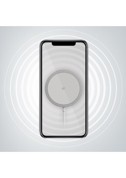 PSM68 MagSafe Mıknatıslı Kablosuz Şarj Cihazı Beyaz modelleri