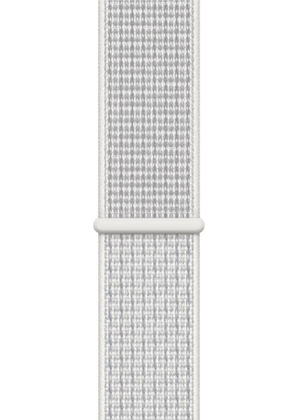 Apple Watch Uyumlu 38-40 mm Krd3 Hasır Kordon Gümüş fiyatları