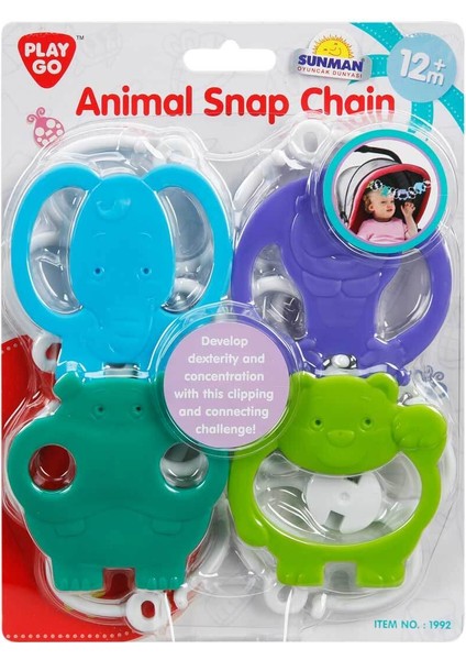 Puset Oyuncağı Zincir Hayvanlar