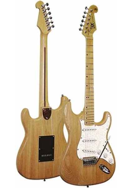 Stratocaster Elektro Gitar (Vintage Naturel)