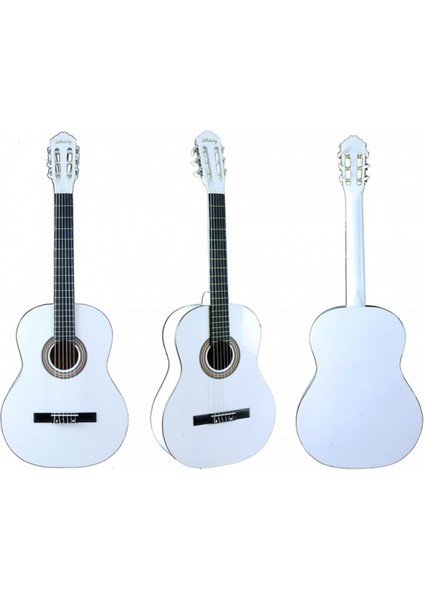 CG851 Beyaz Klasik Gitar (Taşıma Çantası )