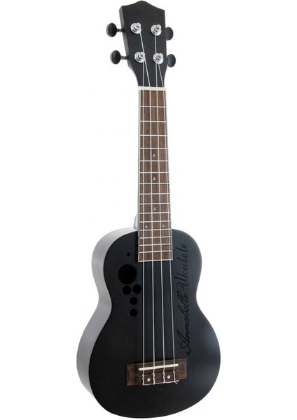 Siyah Soprano Ukulele (Taşıma Çantası )