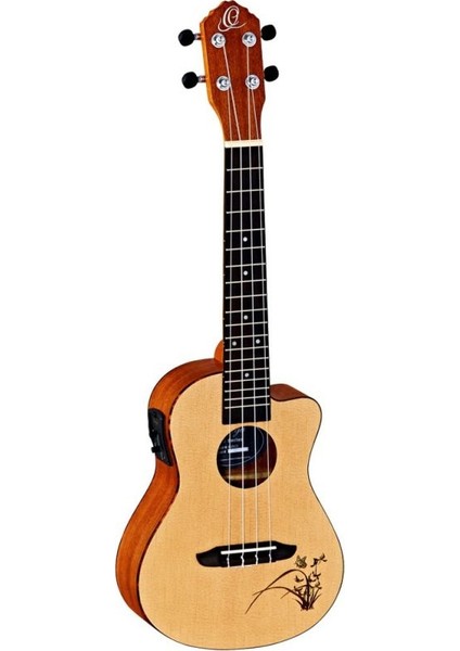 RU5CE Elektro Concert Ukulele (Natural)