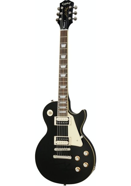 Les Paul Classic Elektro Gitar (Ebony)