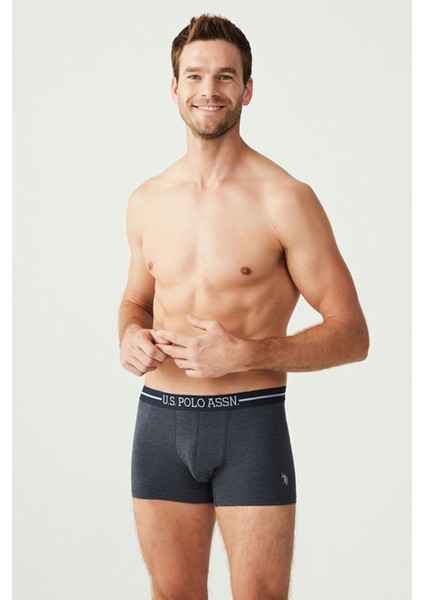 80306 Erkek 3'lü Boxer - Lacivert indirimleri