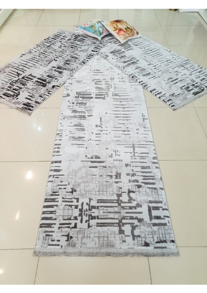 Vintage Koleksiyonu Yolluk Takımı 80X150 2 Adet 80X300 1 Adet Şeklinde Set