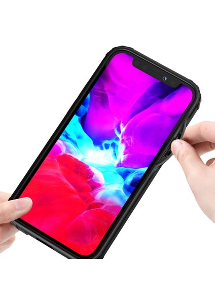Elit Mist iPhone 12 Mini Opak Siyah Kapak