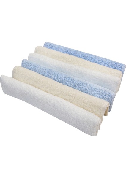 Dokuma Havlu Ağız Mendili 6 Parça 25X25 cm