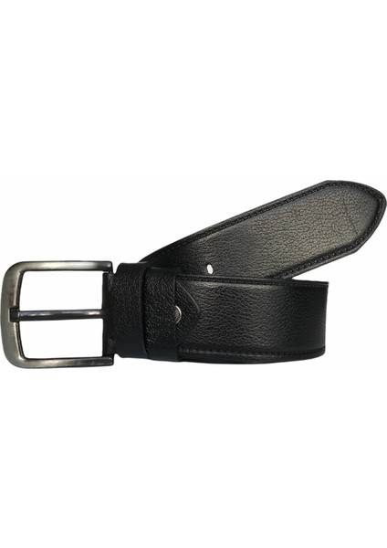 Deri 2'li Set 4.5 cm Tek Parça Kot,spor Kemer Siyah, Kahverengi