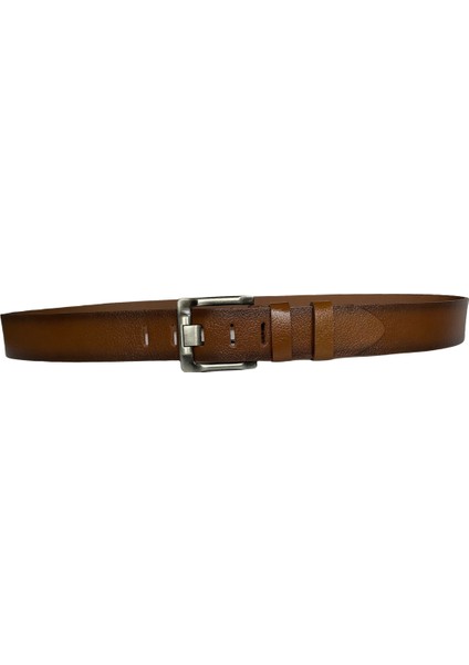 Deri 2'li Geniş Dilli Set Siyah, Tosado 4.5 cm Kot, Spor Kemer