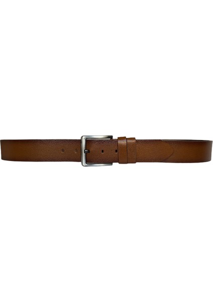 Tek Parça Deri 2'li Set Siyah, Tosado 4.5 cm Kot, Spor Kemer