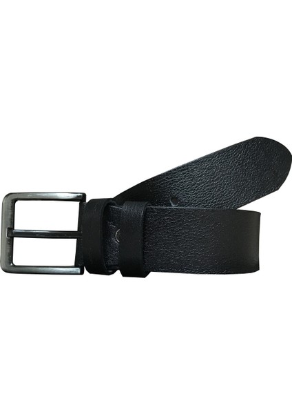 Deri 2'li Set 4.5 cm Kot, Spor Kemer Siyah, Kahverengi