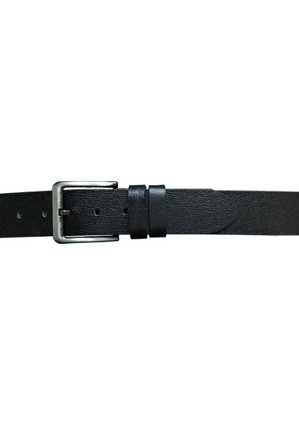 Deri 2'li Set 4.5 cm Kot, Spor Kemer Siyah, Kahverengi