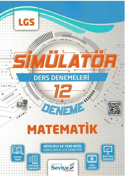 Seviye Yayınları Seviye LGS Simülatör Matematik 12 Deneme