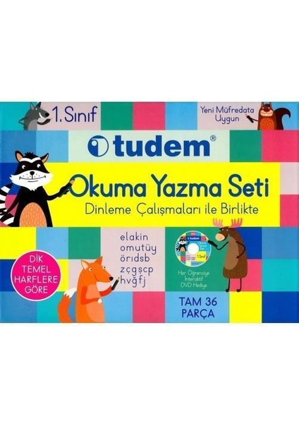 Tudem Yayınları 1. Sınıf Okuma Yazma Seti Cdsiz fiyatları