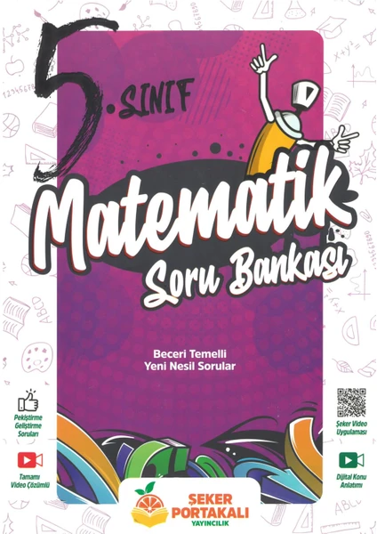 Şeker Portakalı Yayıncılık Şeker Portakalı 5.sınıf Matematik Soru Bankası