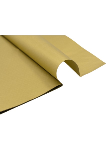 Italyan Pelur Kağıdı Metalik Altın 10’lu Paket 50 x 70 cm 21 gr