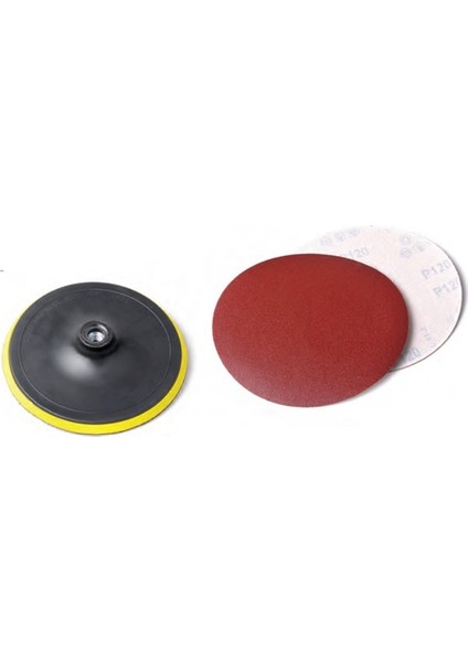 Cırtlı Disk Altı (Yedek Zımparalı) 180 mm