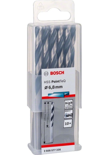 - Hss-Pointeq Metal Matkap Ucu 6,8 mm 10'lu 2608577236 fiyatları