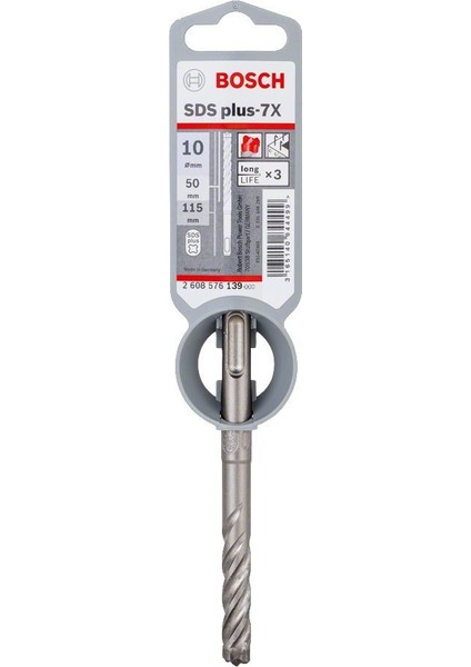 Sds-Plus-7x Delici Matkap Ucu 10X115 mm 2608576139