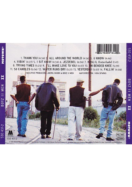 Boyz Iı Men – Iı CD