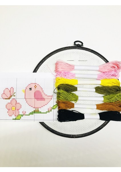 Idilhobimarket Kanaviçe Etamin Kiti Nakış Seti 012