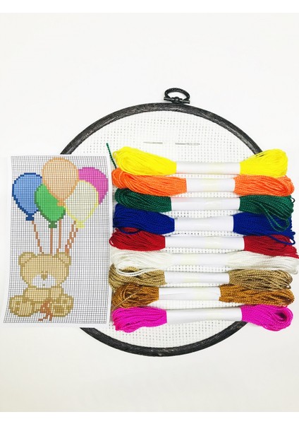 Idilhobimarket Kanaviçe Etamin Kiti Nakış Seti 015