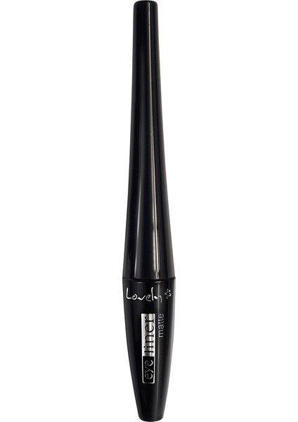 Eye Liner Matte Black Mat Siyah Eyeliner