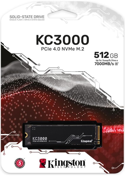 Kc3000 512GB 7000MB-3900MB SSD