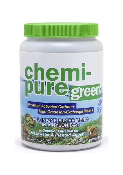 Chemi Pure Green 312 gr (Tatlı Su Bitki Akvaryumları Için)