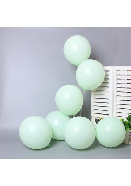 Mint Yeşili Pastel Balon 20 Adet