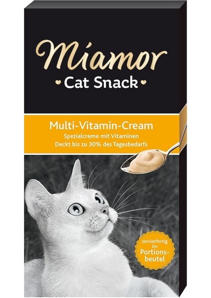 Vd Tavuklu Kedi Çorbası 135ML 2AD., Miamor Cream Multi-Vitamin 6X15G 2 Ad.