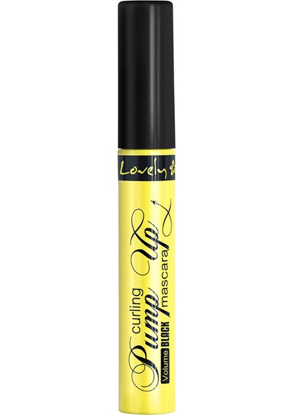 Mascara Curling Pump Up Volume Black Siyah Maskara