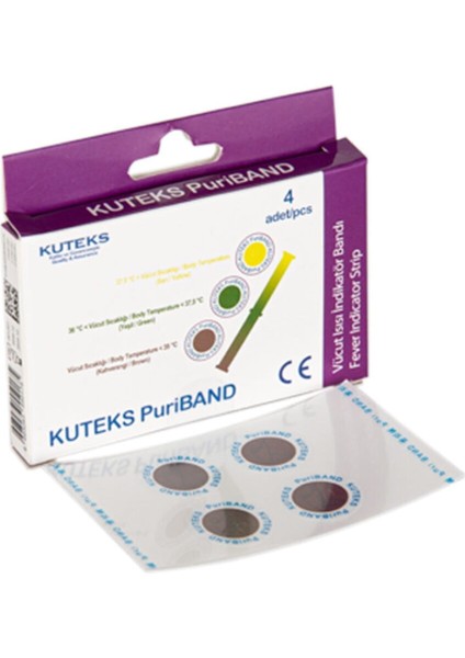 Puriband Vücut Sıcaklığı Ölçüm Bandı