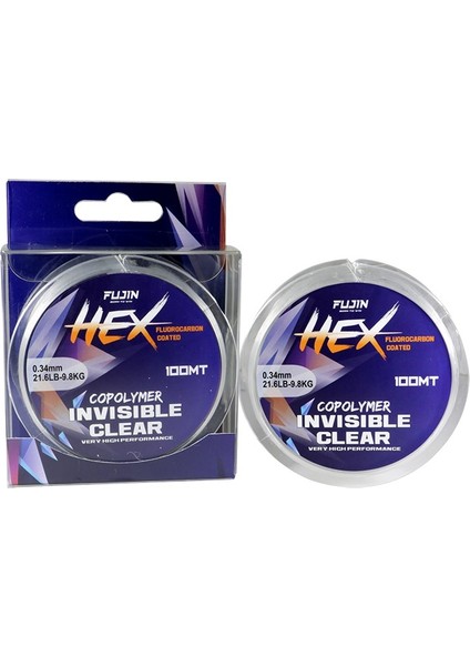 Hex Sht Ultra Fc 100MT Misina 0.225MM