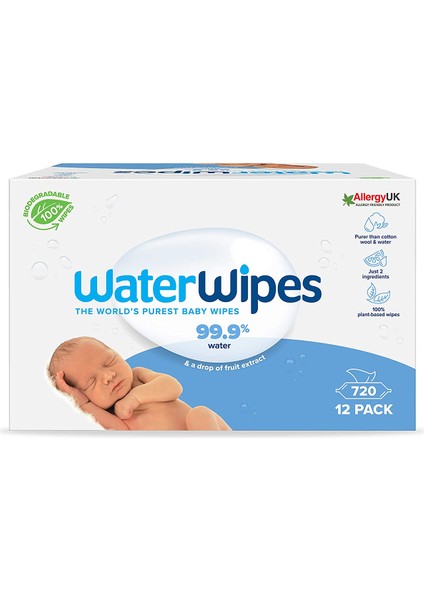 Yeni Biode gradable Original Baby Wipes (12X60 - 720 Yaprak)