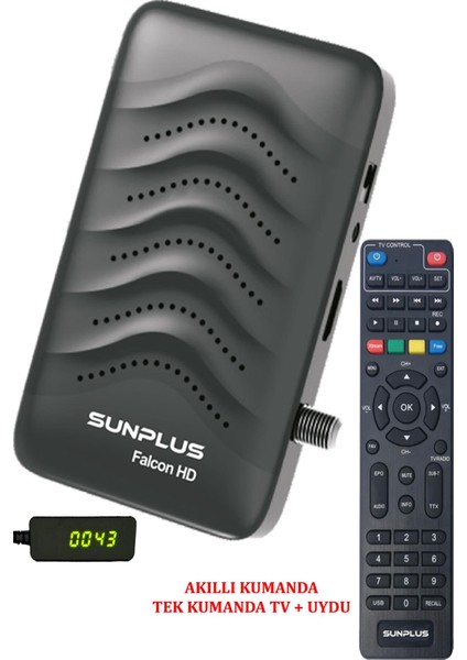 Sun Plus Astra Falcon Full Hd Akıllı Kumanda Uydu Alıcısı