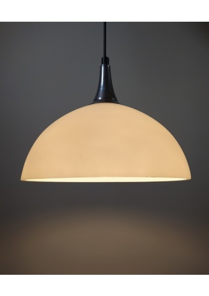 Modern Tekli Opal Cam Sarkıt Avize Çap: 30CM